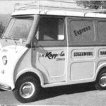 Transporter im Einsatz in Zürich, Schweiz (1959)